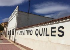 The Primitivo Quiles bodega in Monóvar. They don't run tours or tastings, but drop by for a taste and to buy direct.